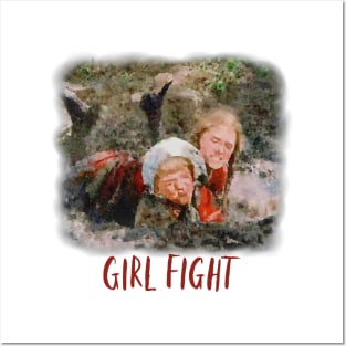 Laura and Nellie Girl Fight Posters and Art